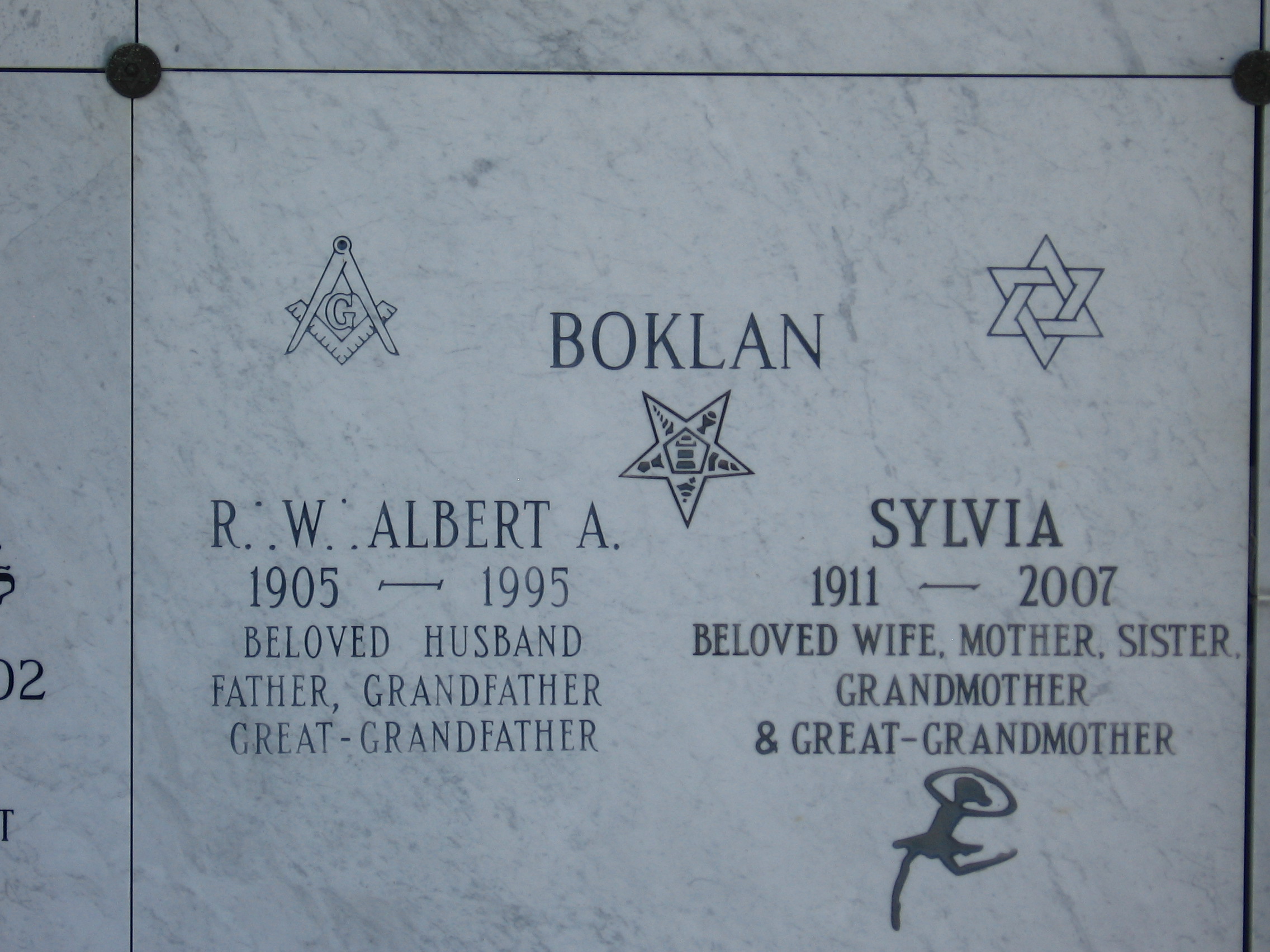 Albert A Boklan