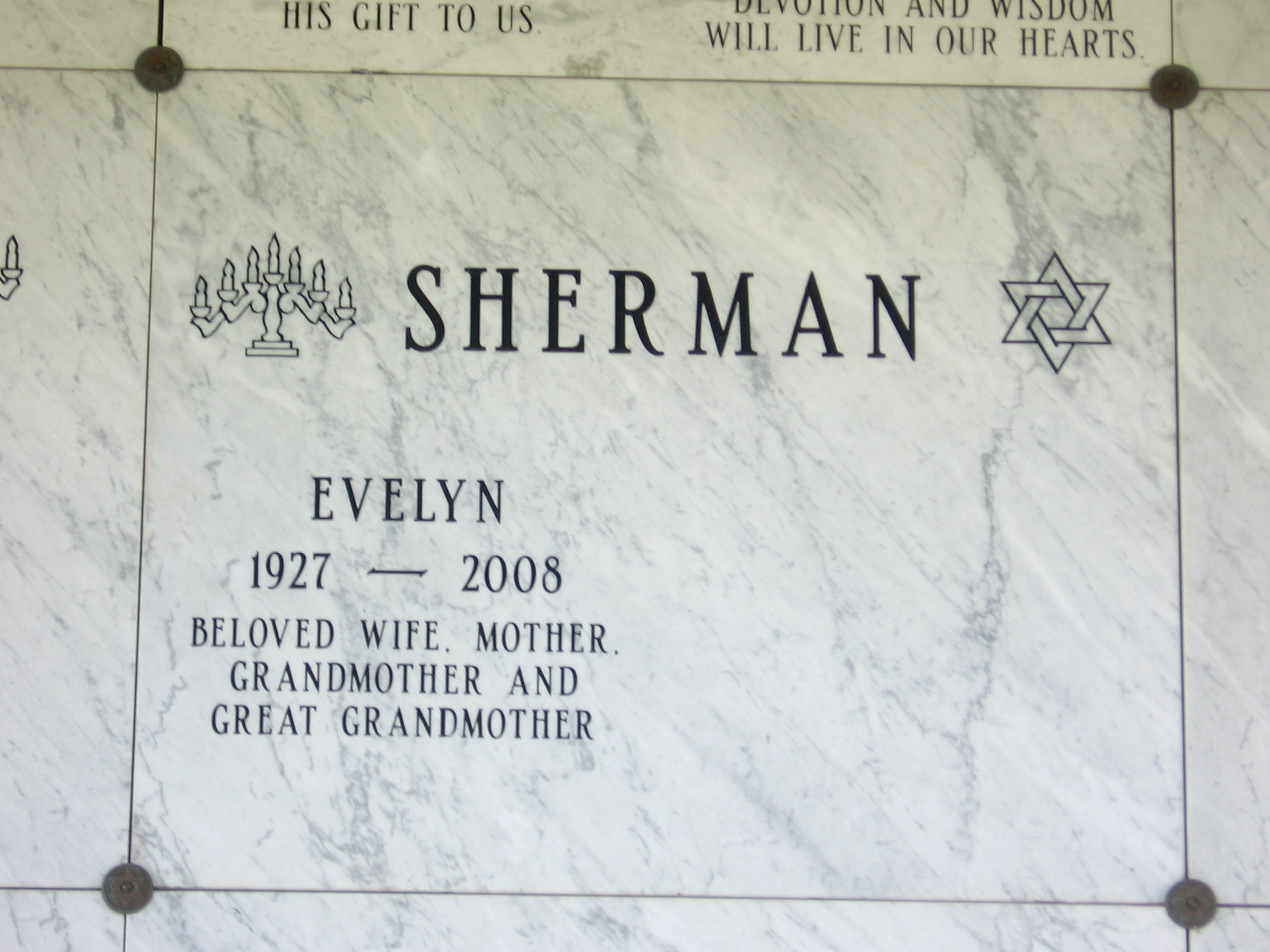 Evelyn Sherman