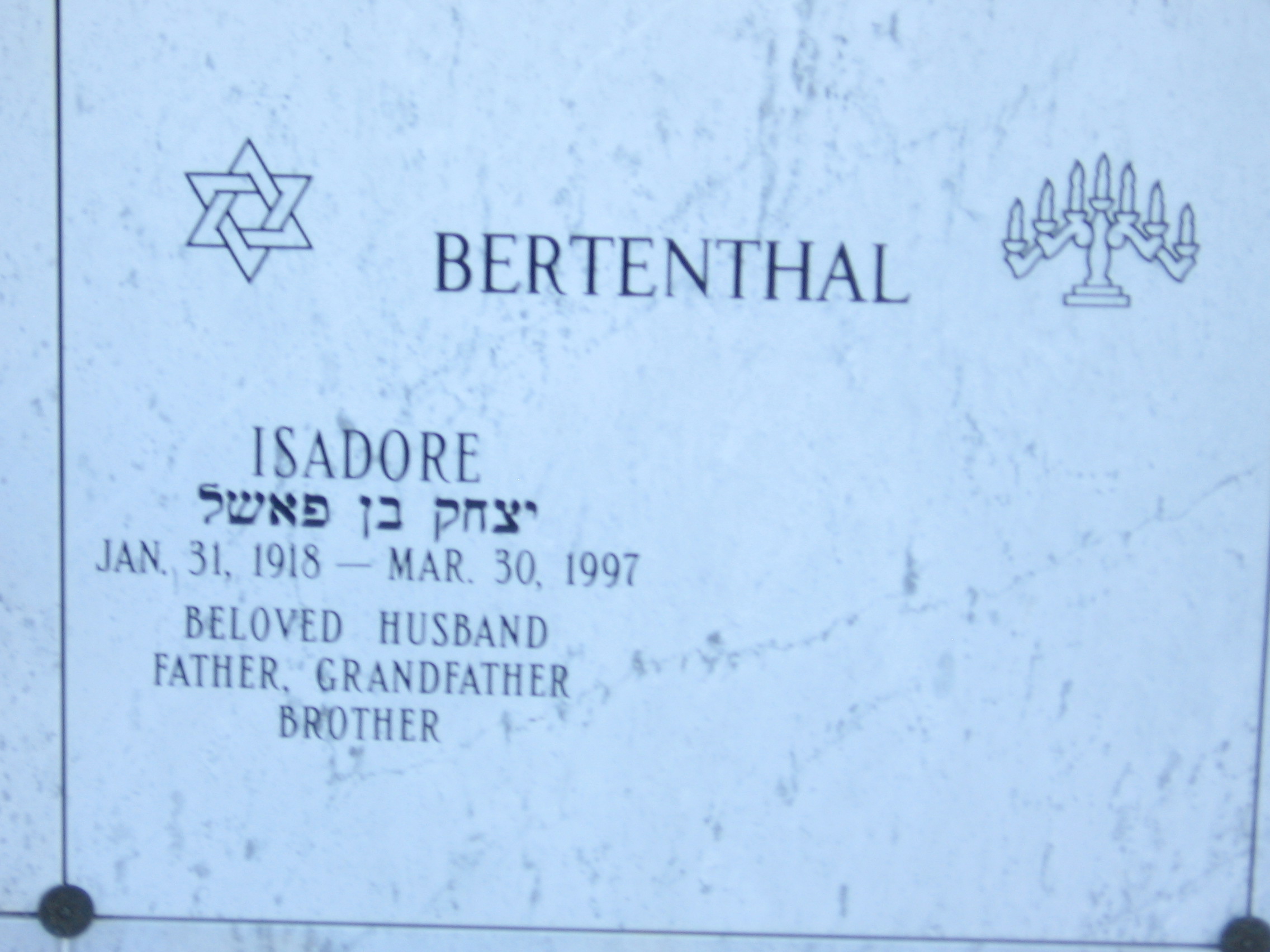 Isadore Bertenthal