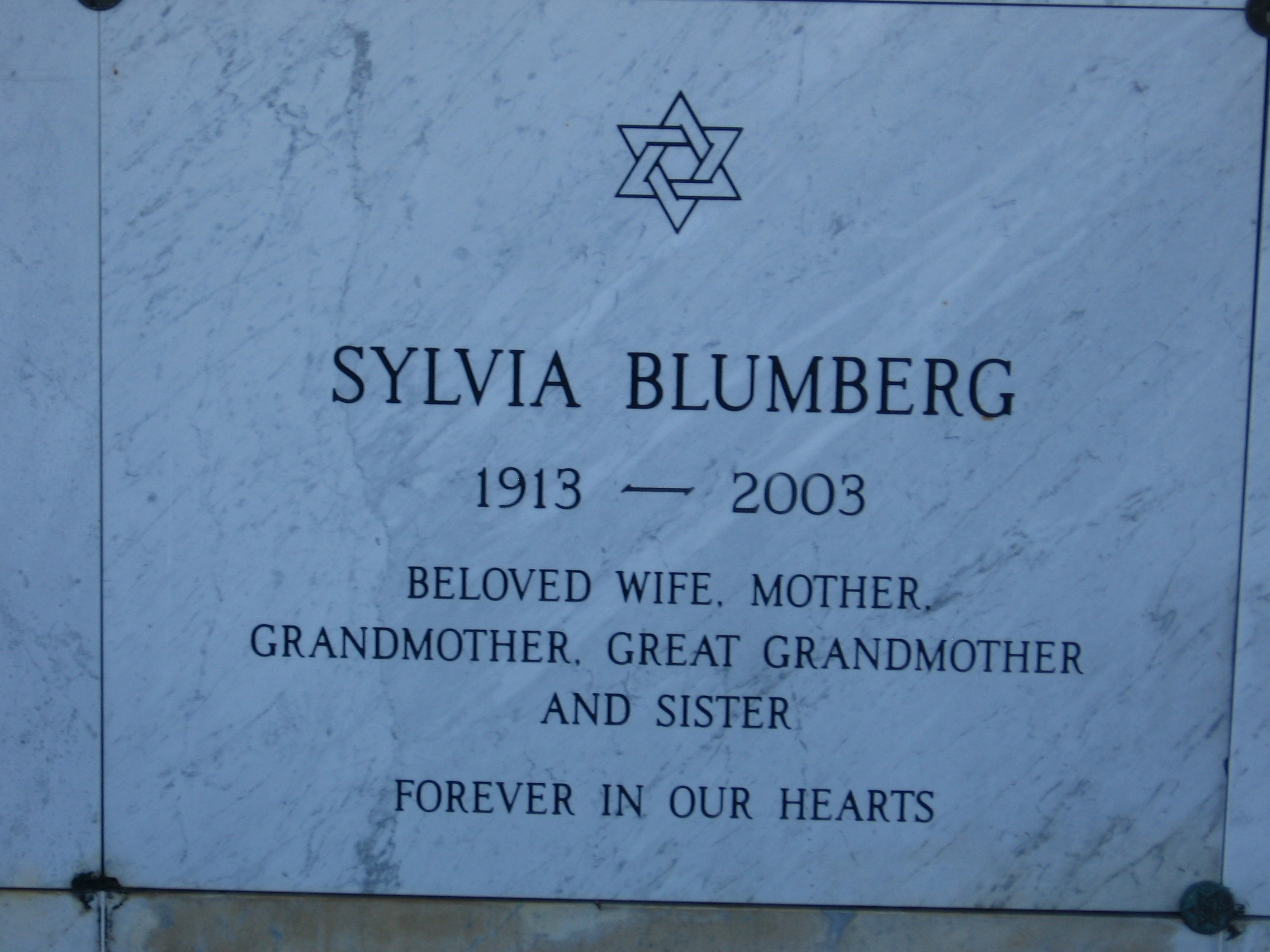 Sylvia Blumberg