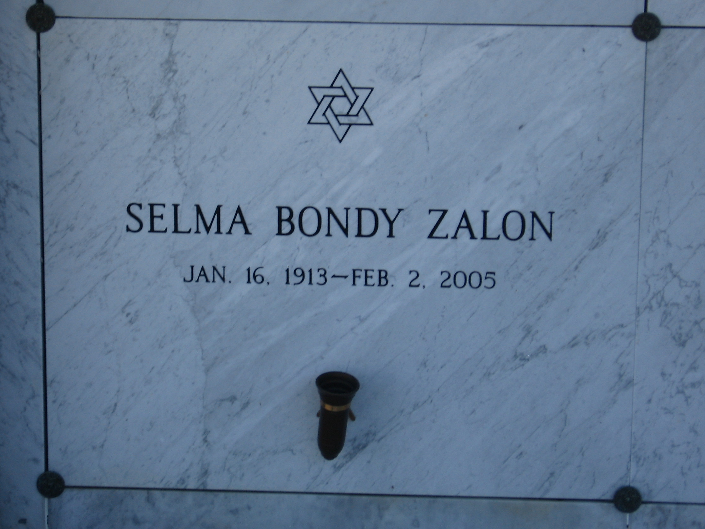 Selma Bondy Zalon