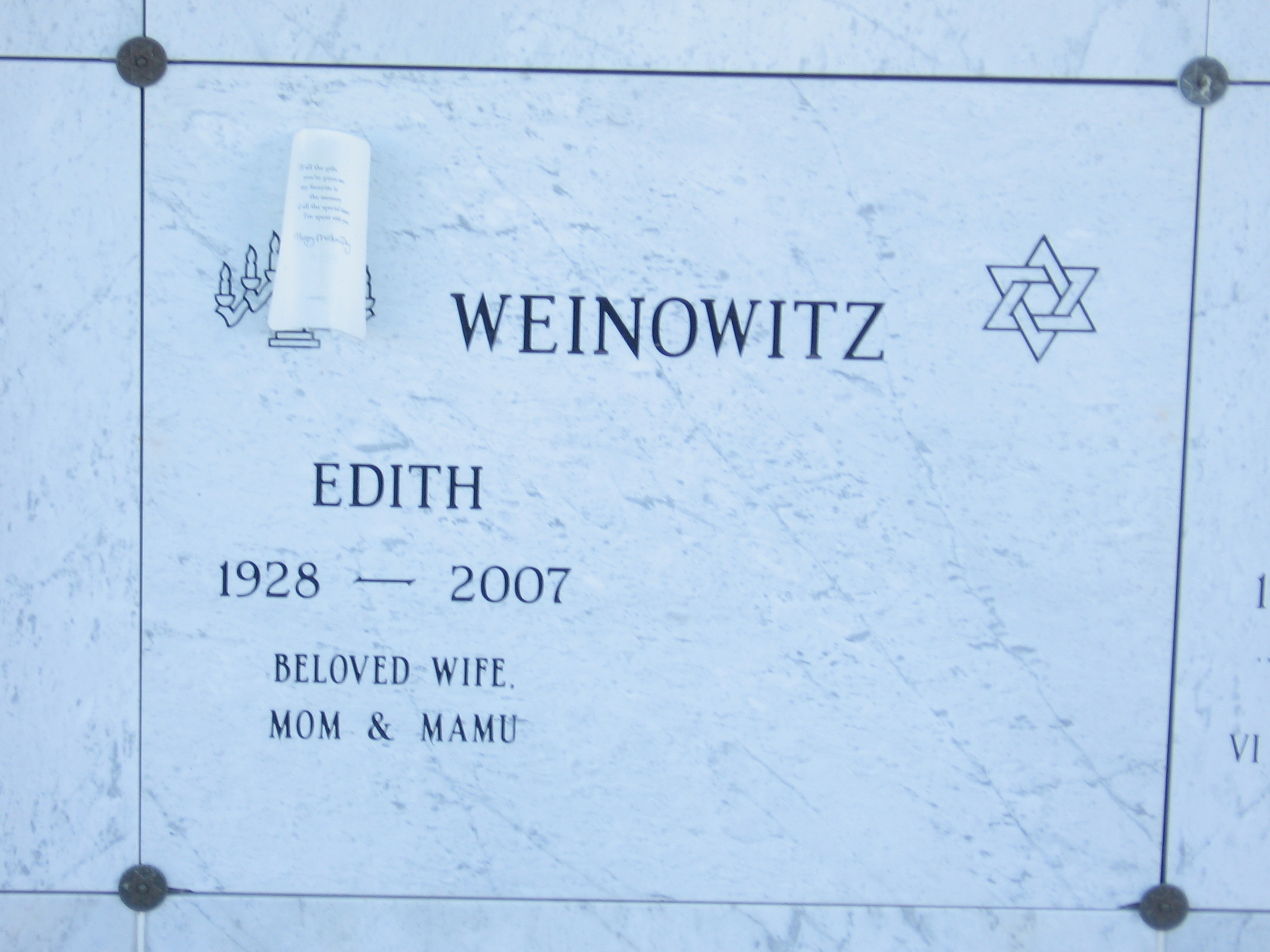 Edith Weinowitz
