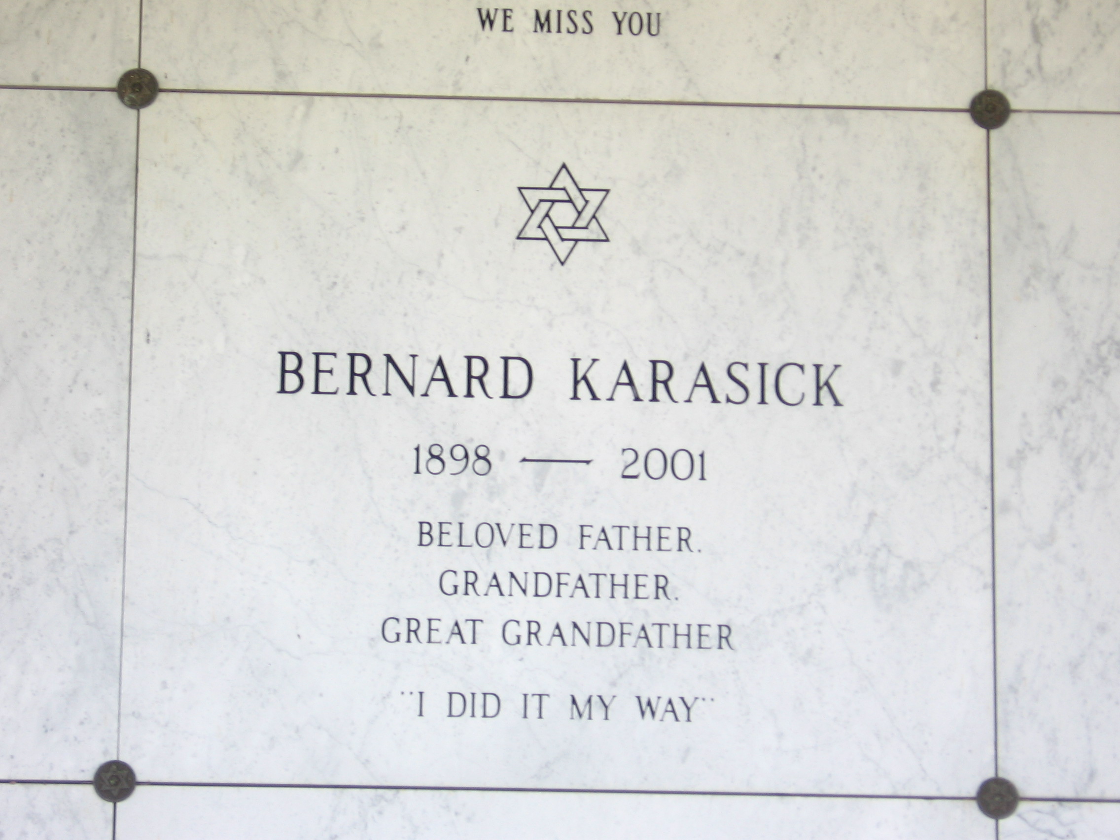Bernard Karasick