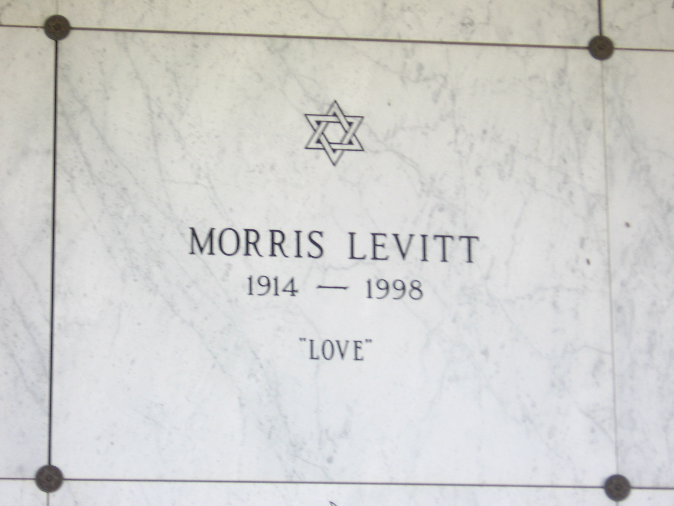 Morris Levitt