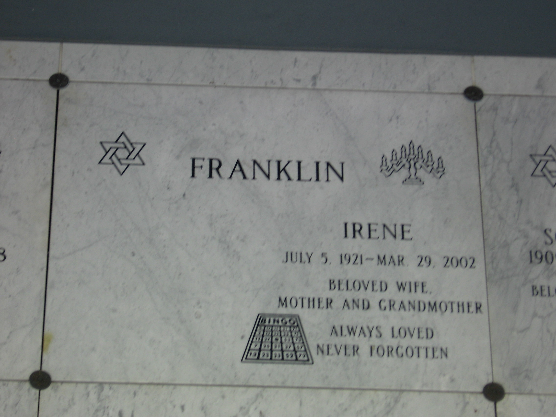 Irene Franklin