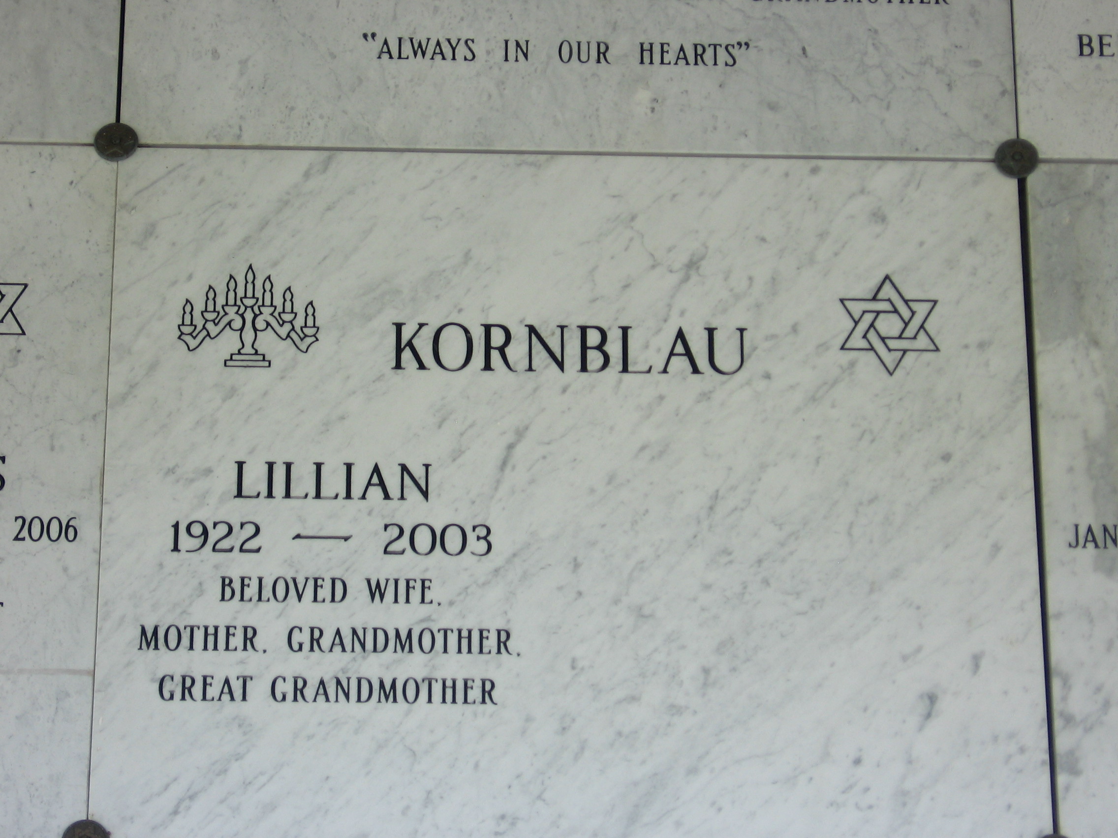 Lillian Kornblau