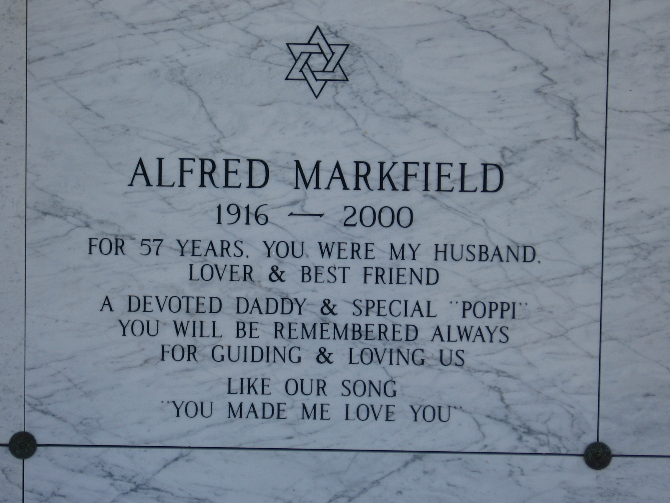 Alfred Markfield
