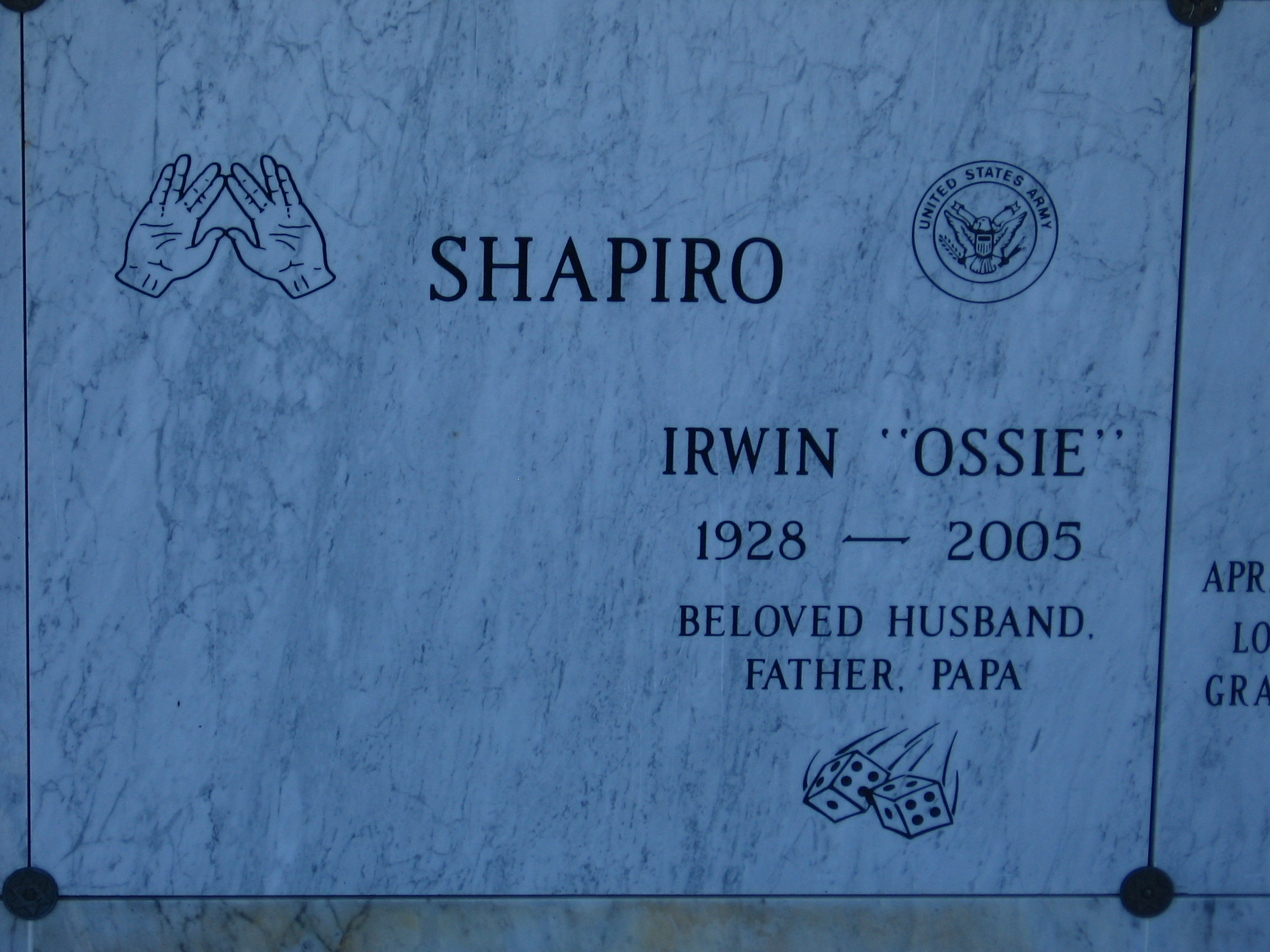 Irwin "Ossie" Shapiro
