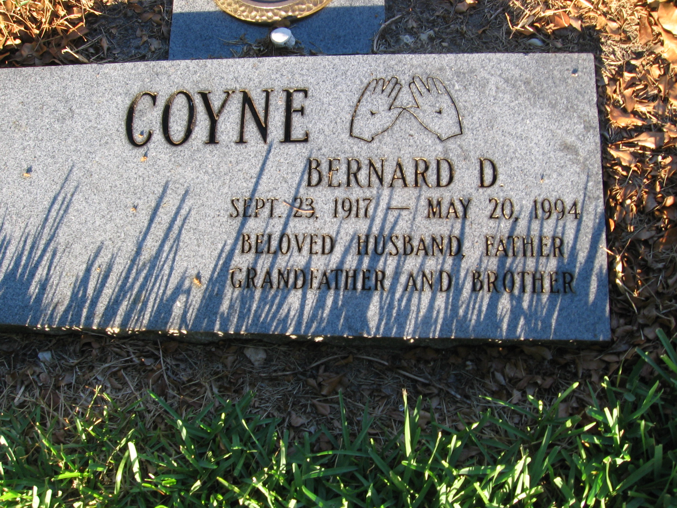 Bernard D Coyne