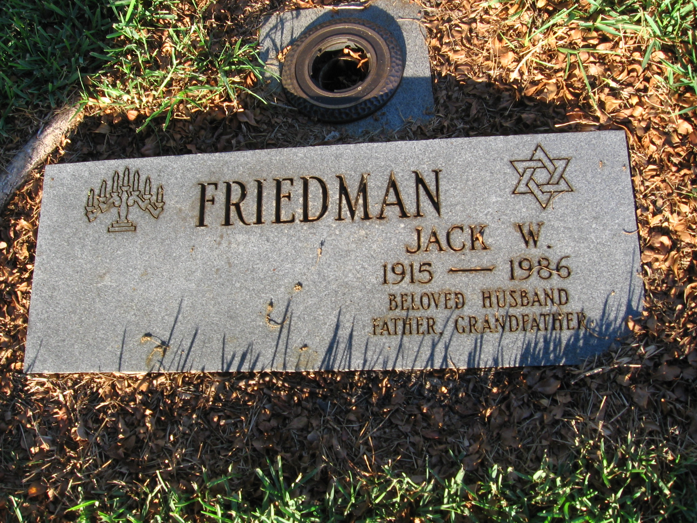 Jack W Friedman