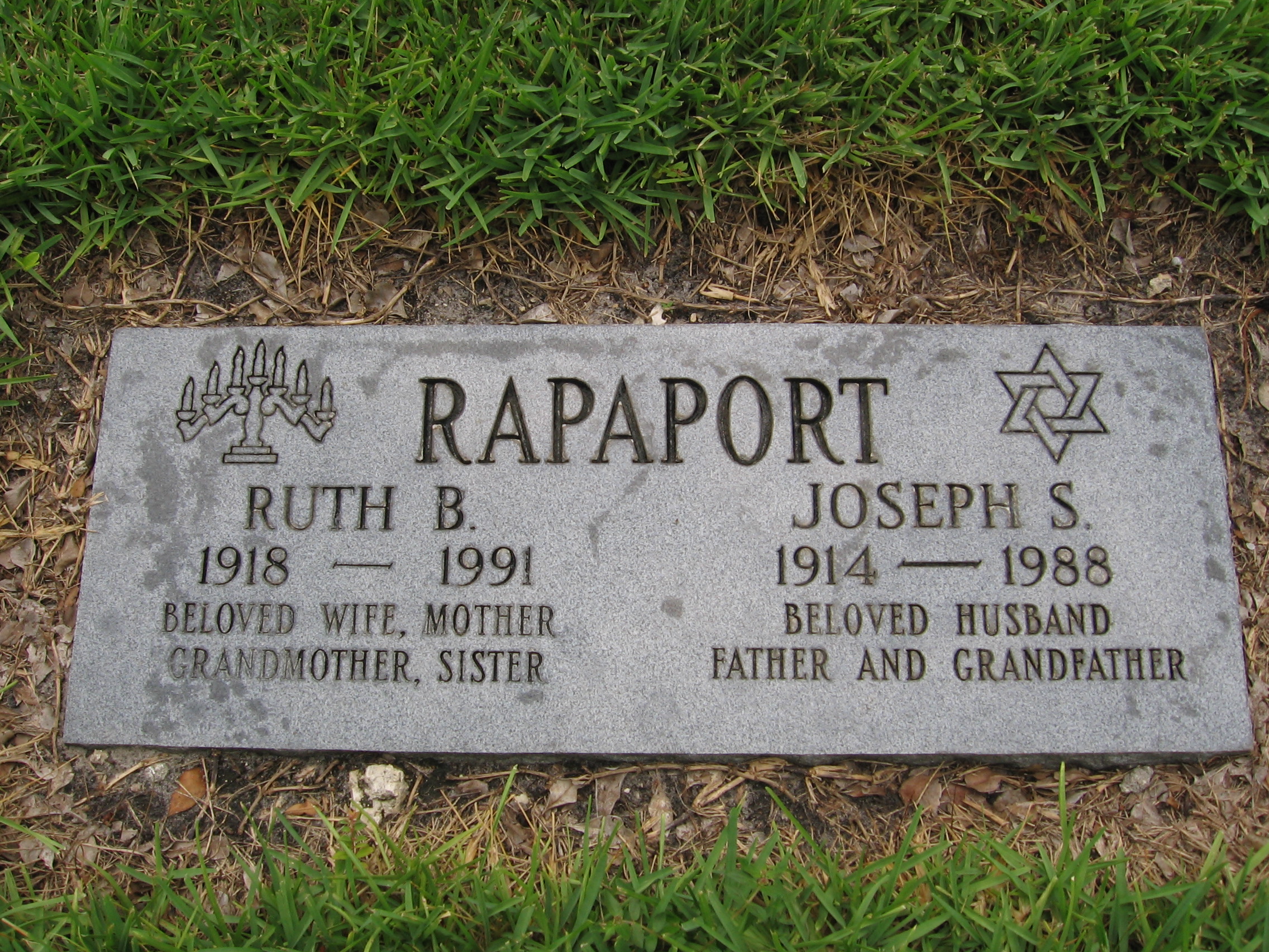 Ruth B Rapaport