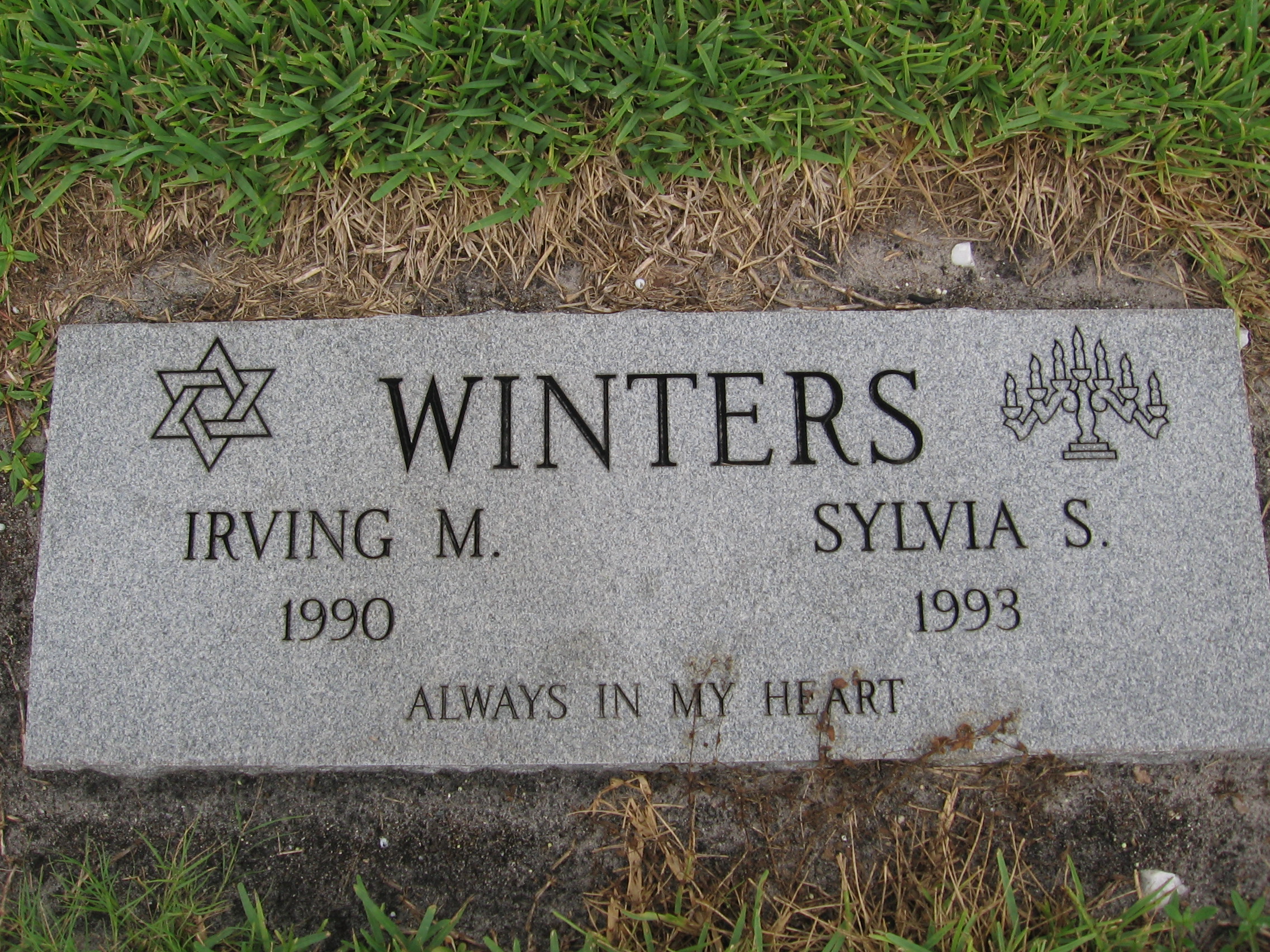 Irving M Winters