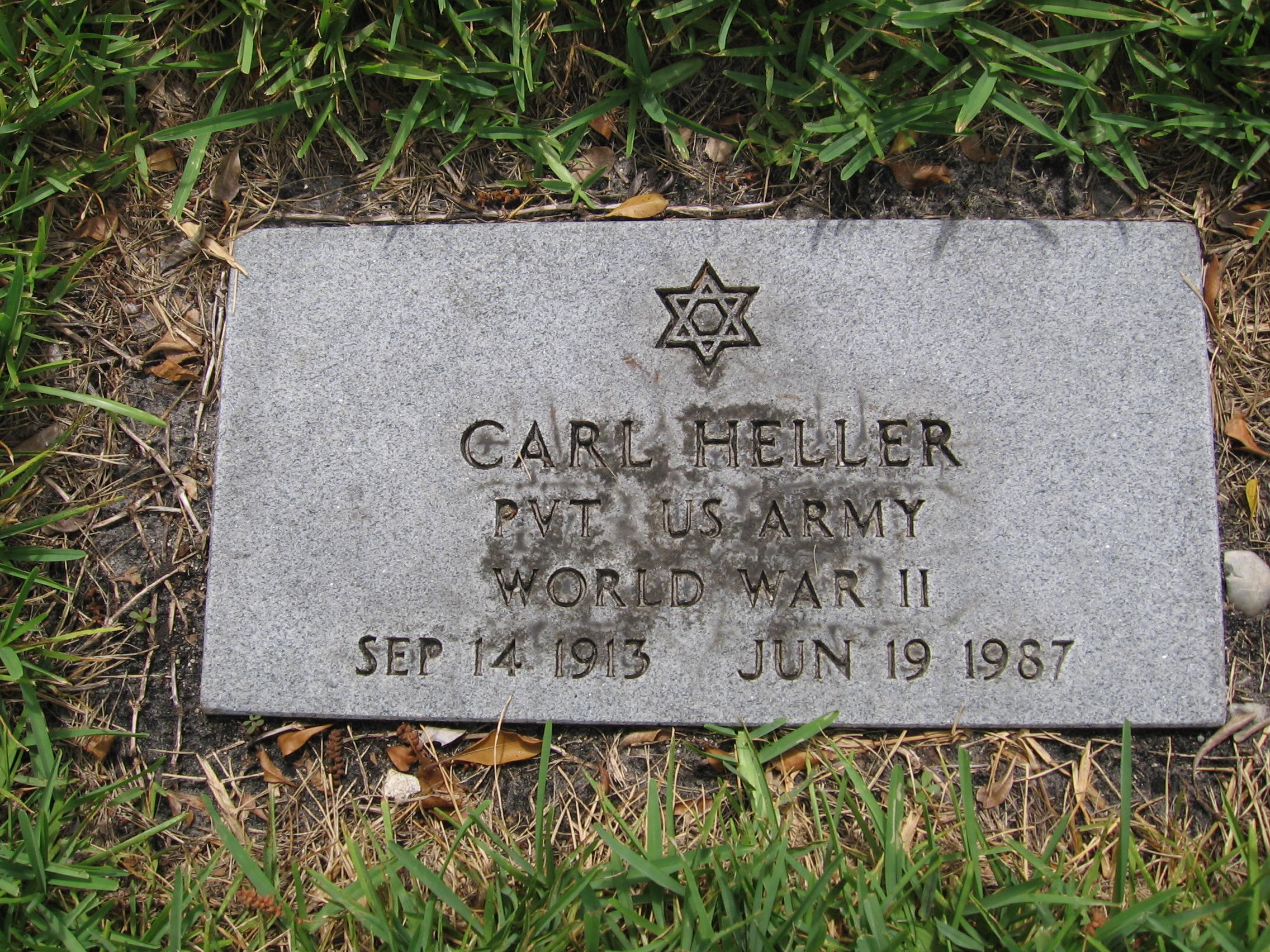 Pvt Carl Heller