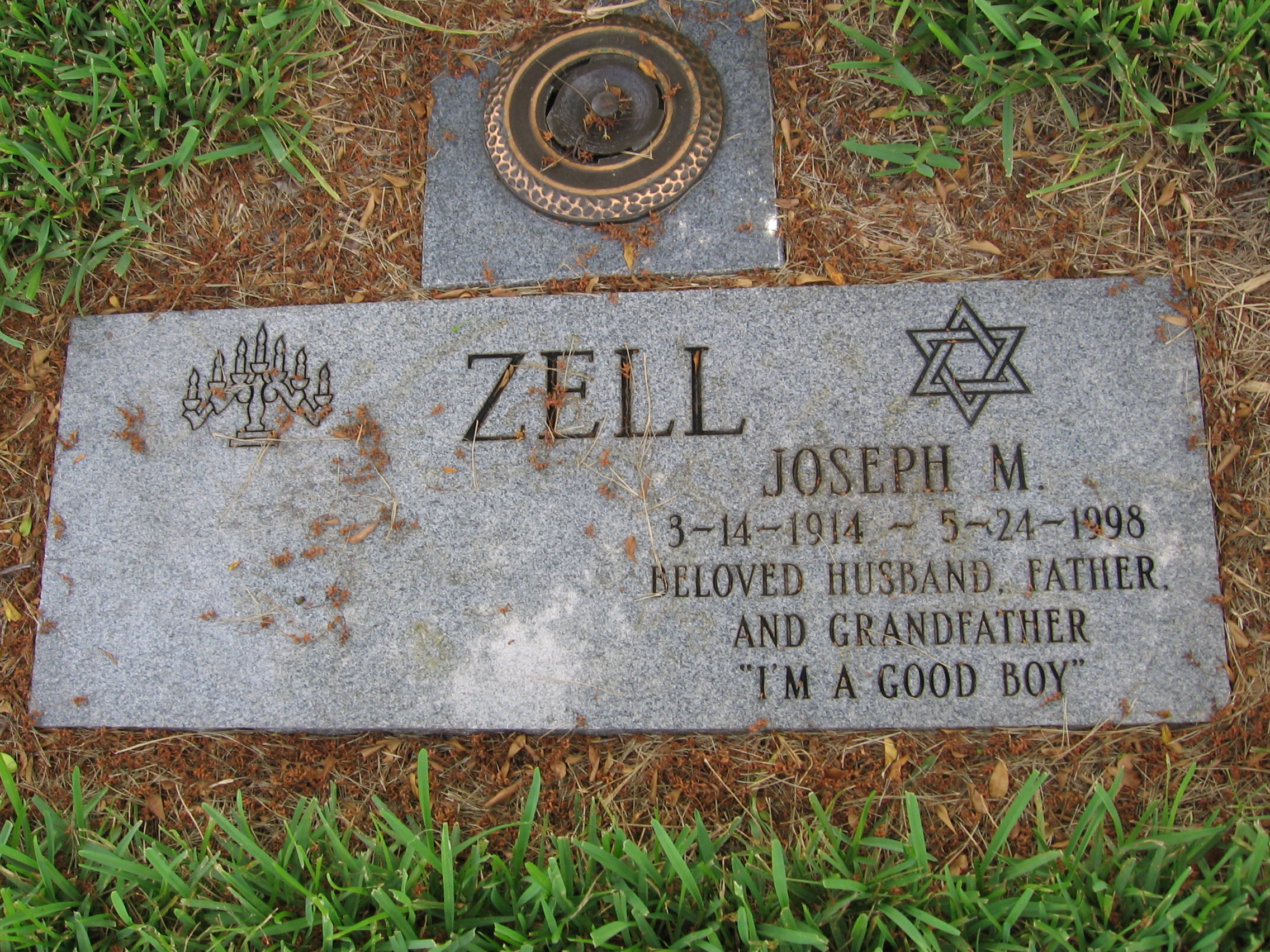 Joseph M Zell