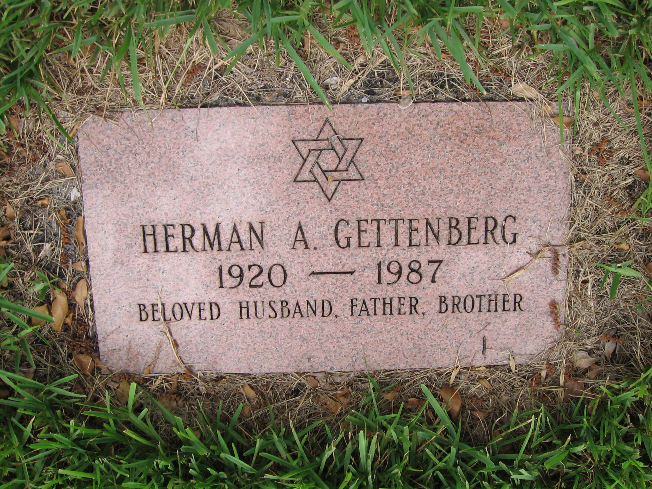 Herman A Gettenberg