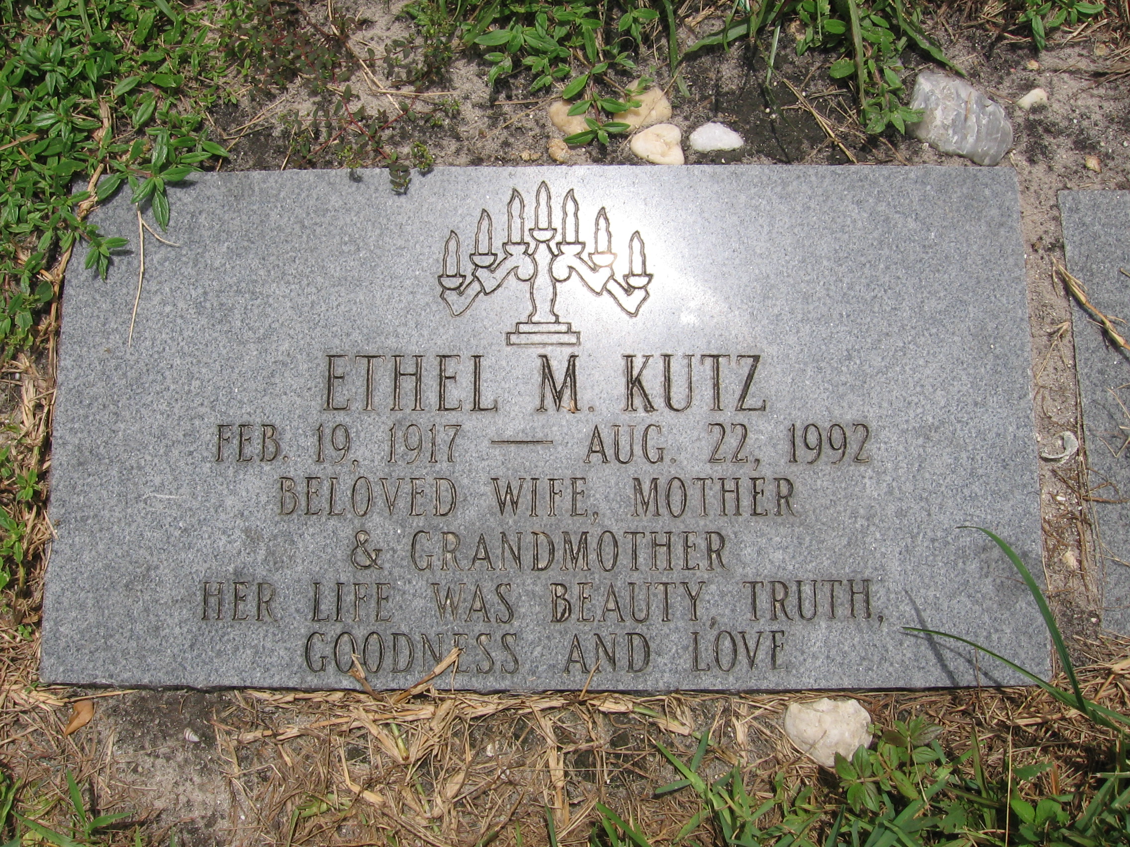 Ethel M Kutz