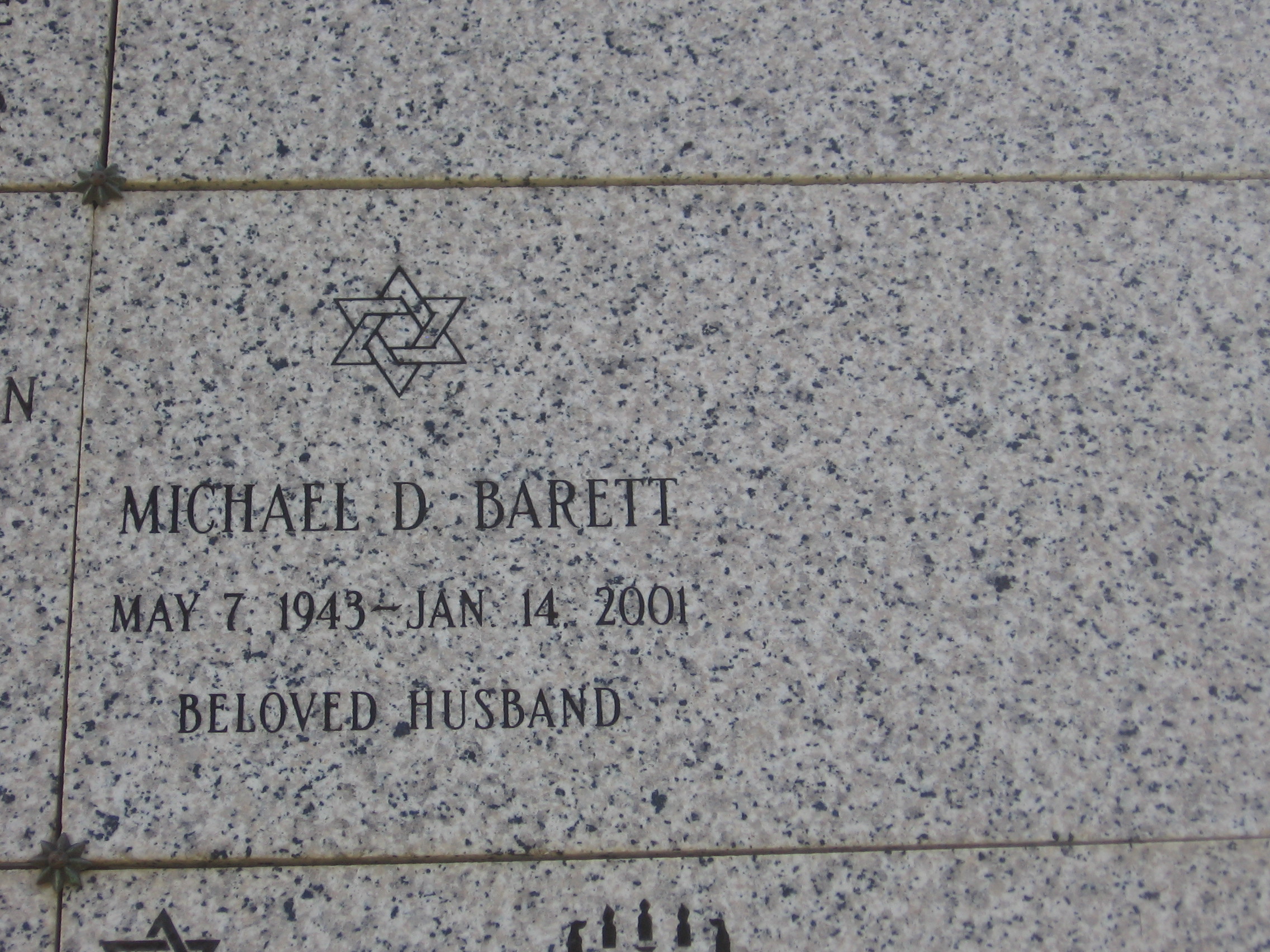 Michael D Barett