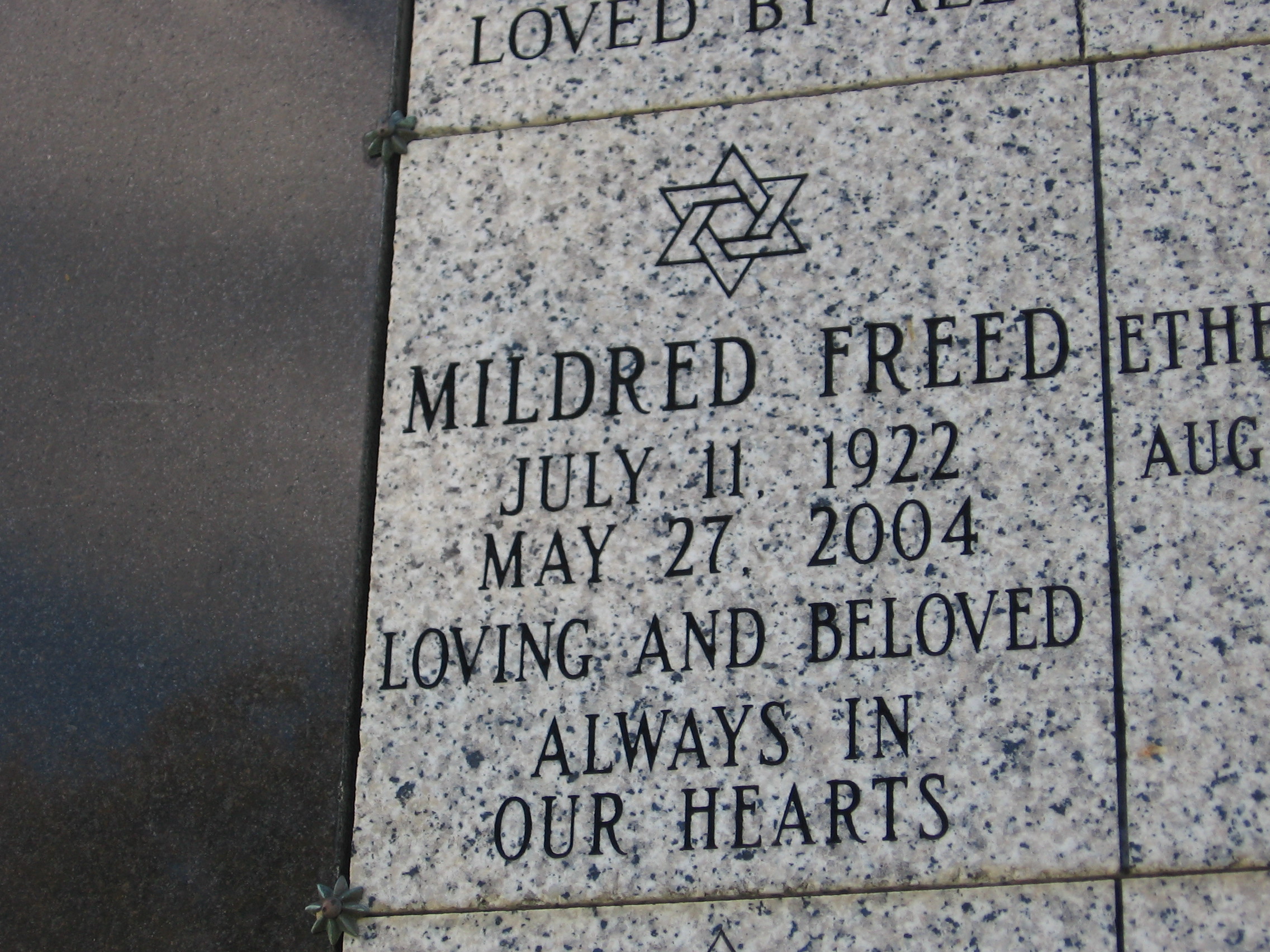 Mildred Freed