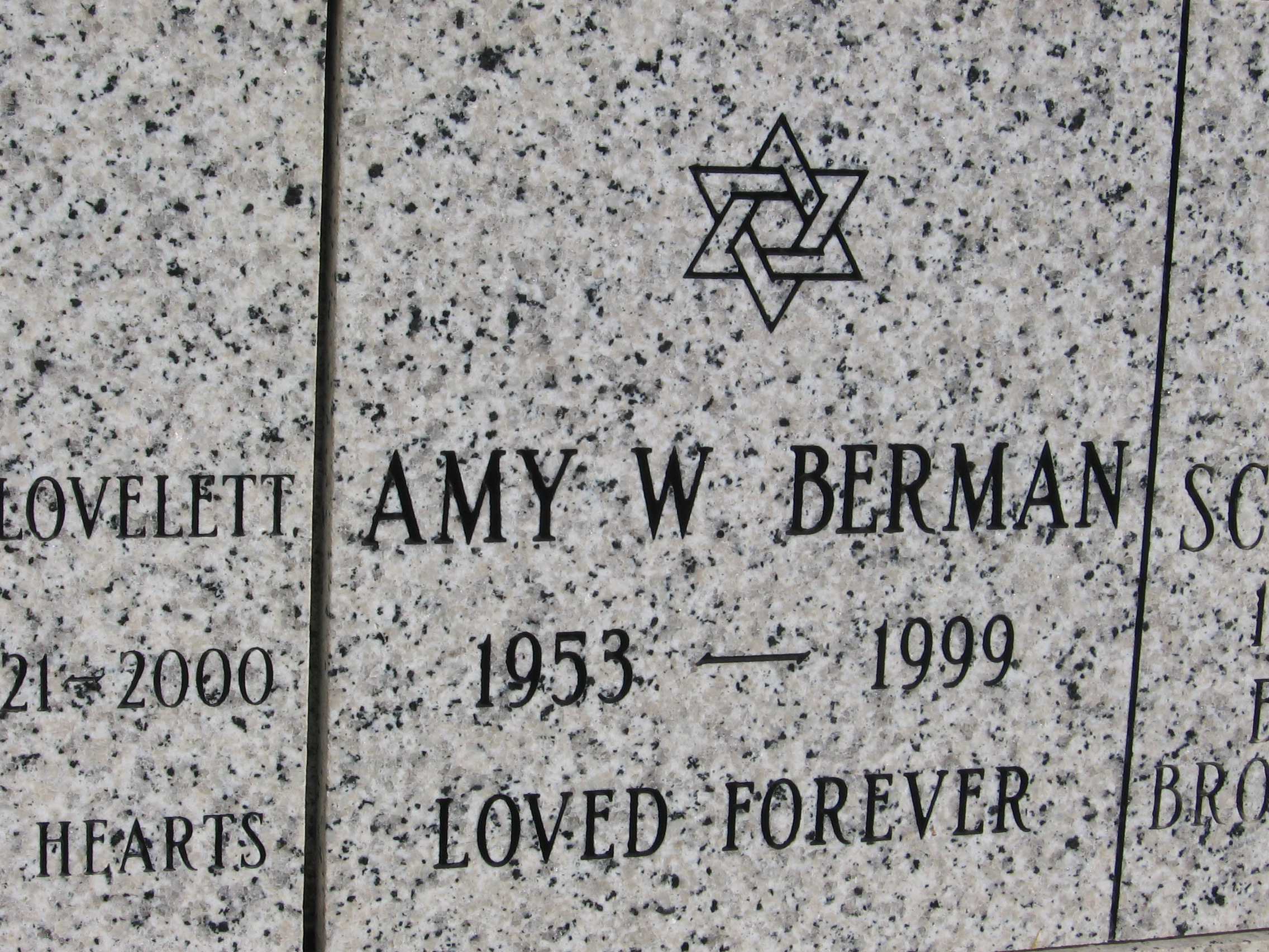 Amy W Berman