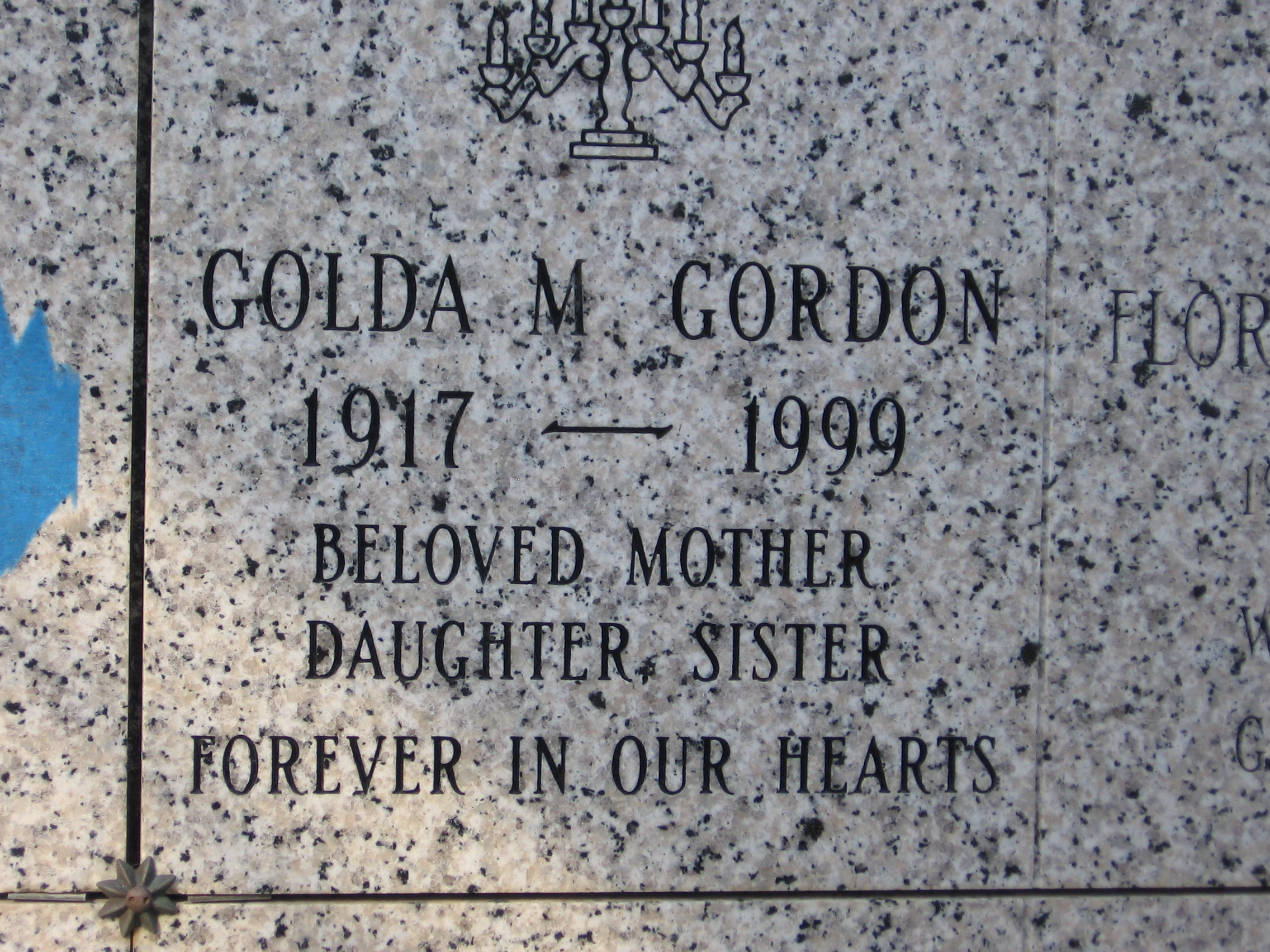 Golda M Gordon