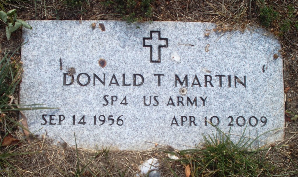 Donald T Martin
