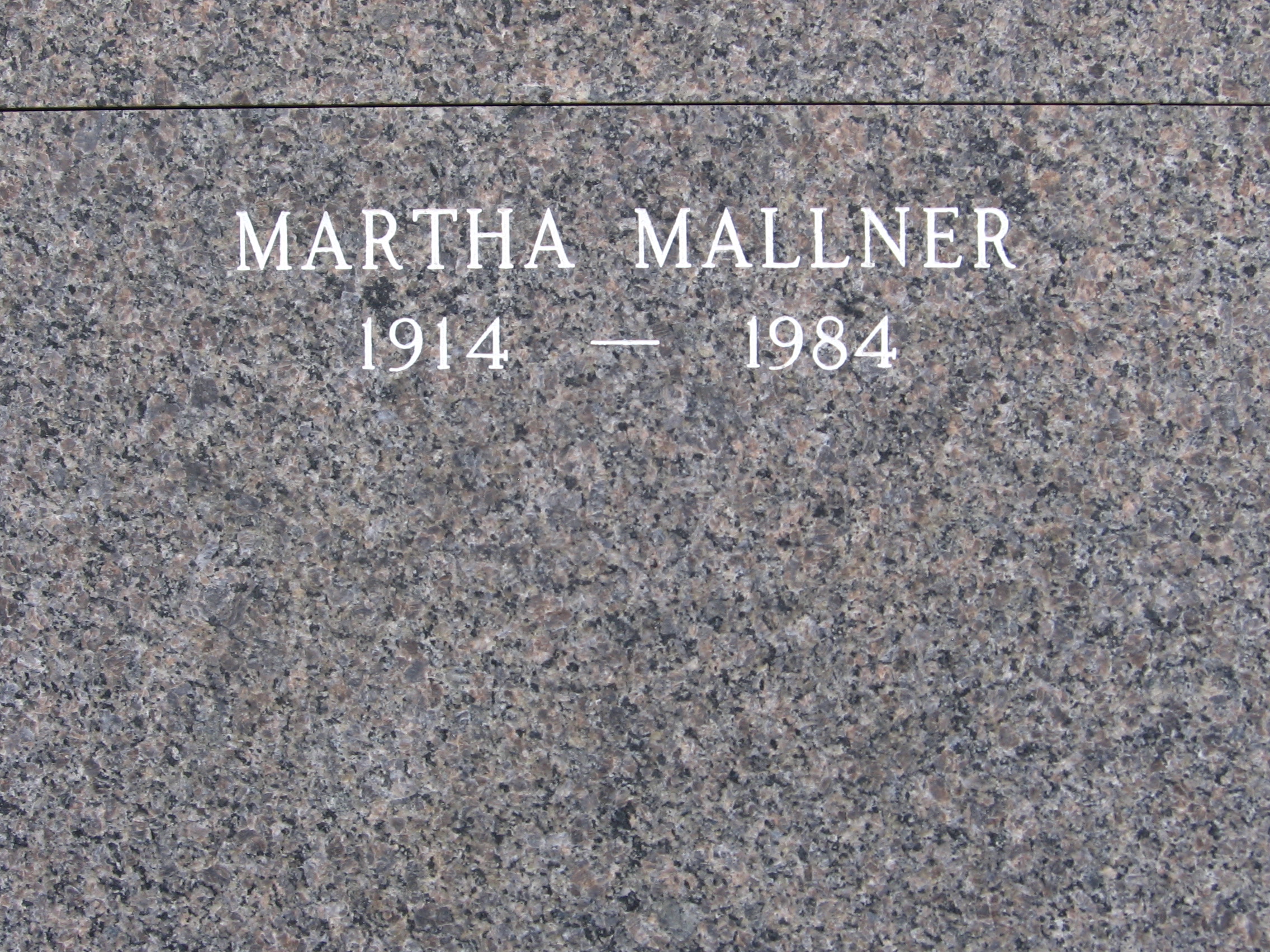 Martha Mallner