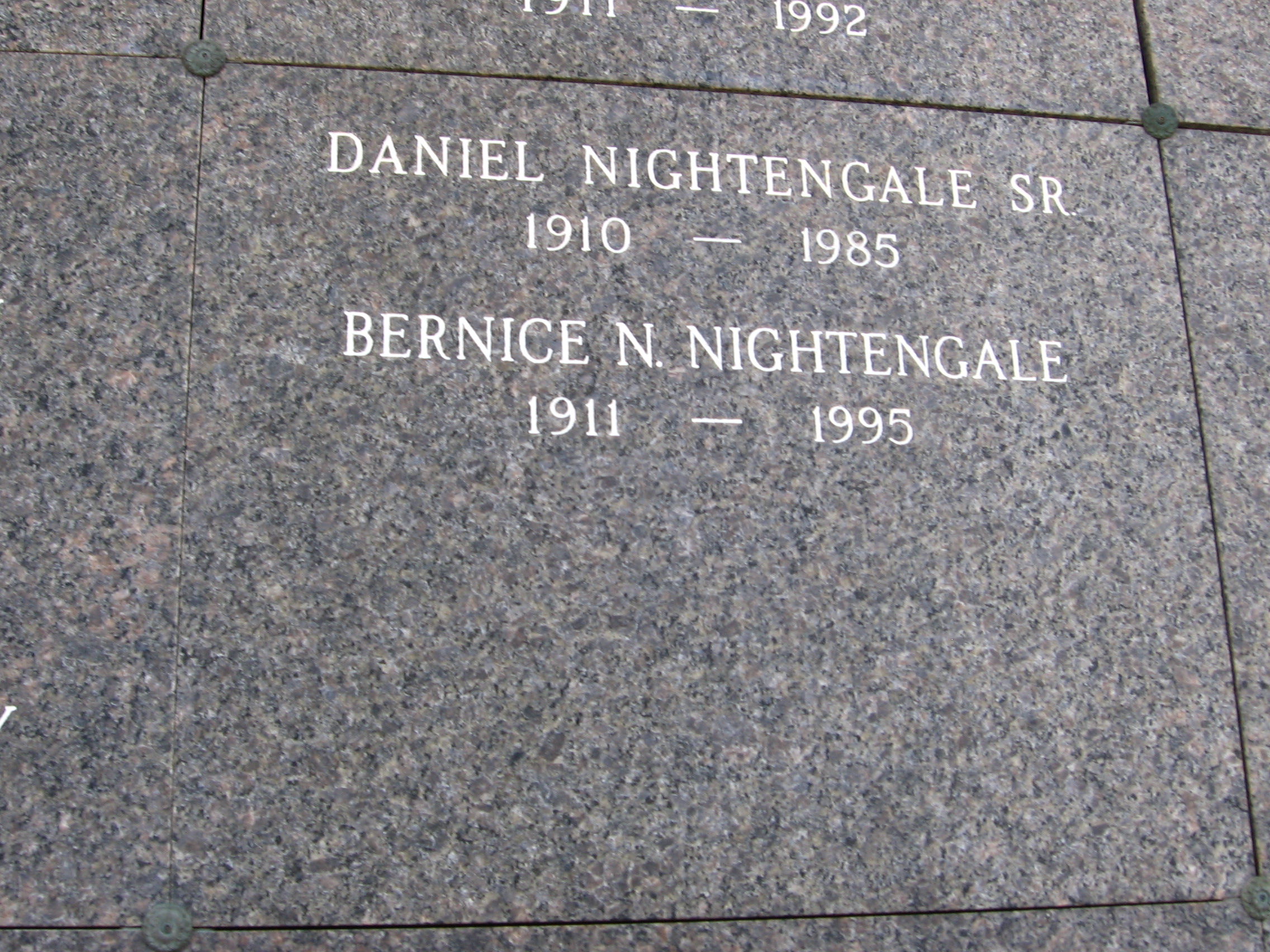 Bernice N Nightengale