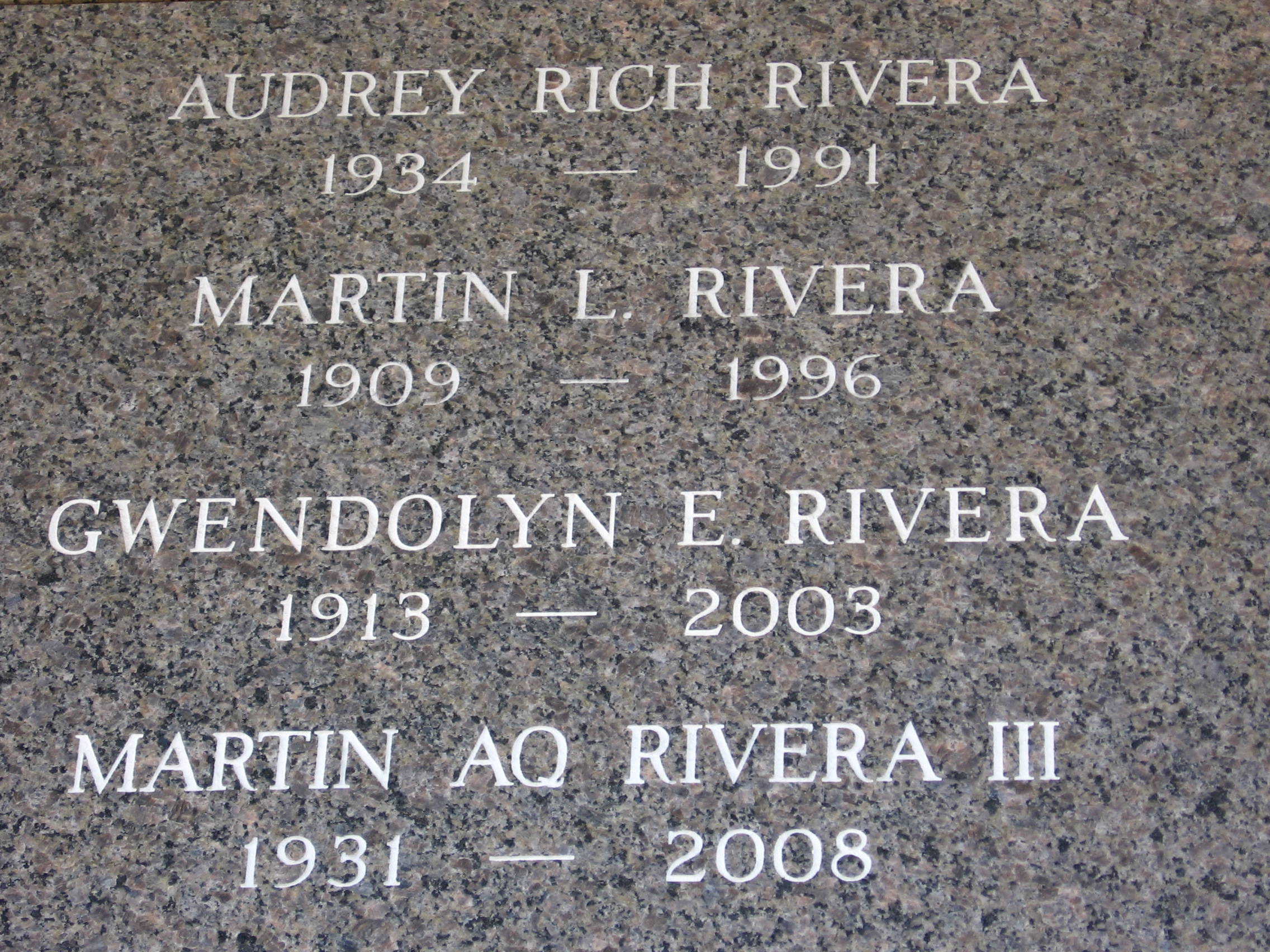 Martin Aq Rivera, III