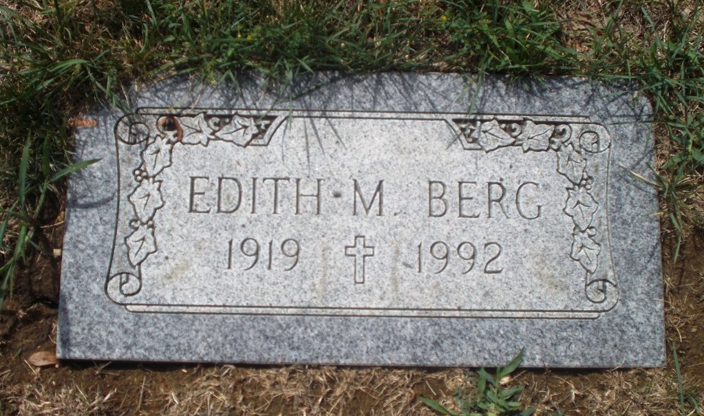 Edith M Berg