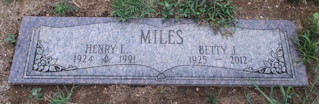 Betty J Miles