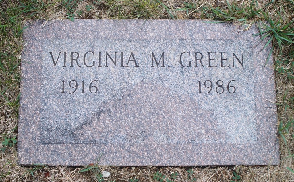 Virginia M Green