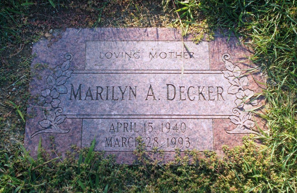 Marilyn A Decker