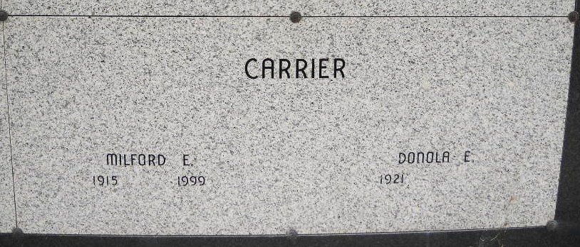 Milford E Carrier