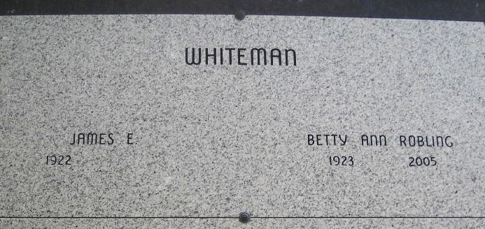 Betty Ann Robling Whiteman