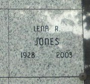 Lena R Jones