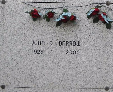 Joan D Barrow