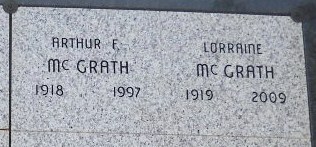 Arthur F McGrath