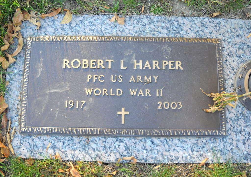 PFC Robert L Harper