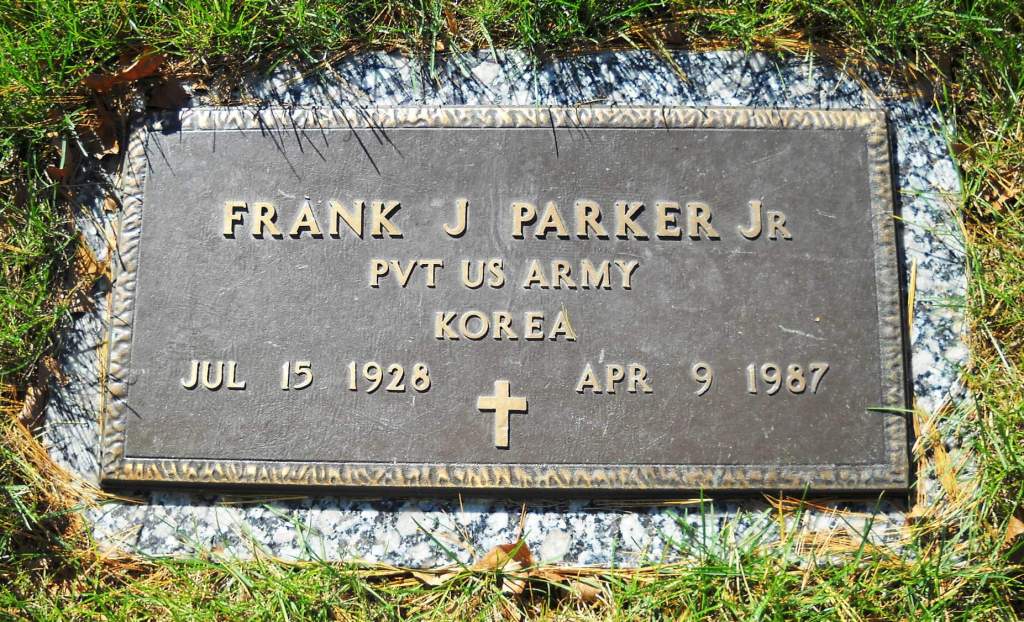 Pvt Frank J Parker, Jr