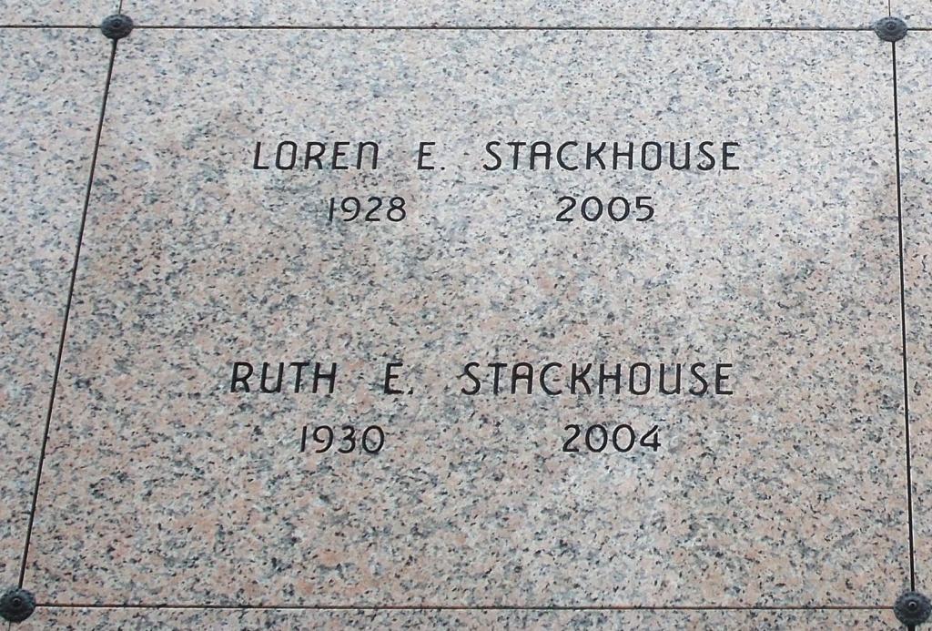 Ruth E Stackhouse