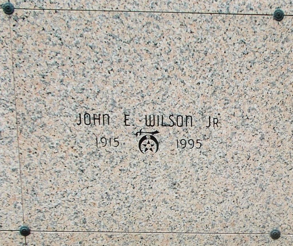 John E Wilson, Jr