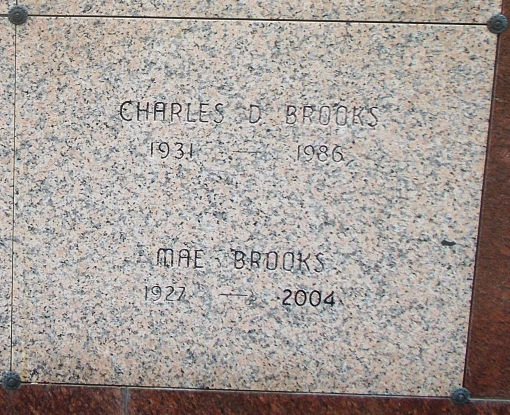 Charles D Brooks