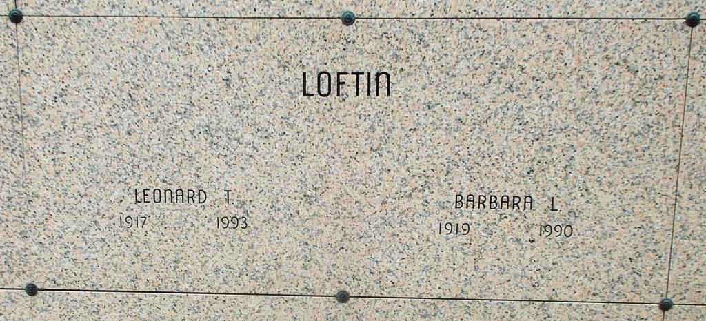 Barbara L Loftin