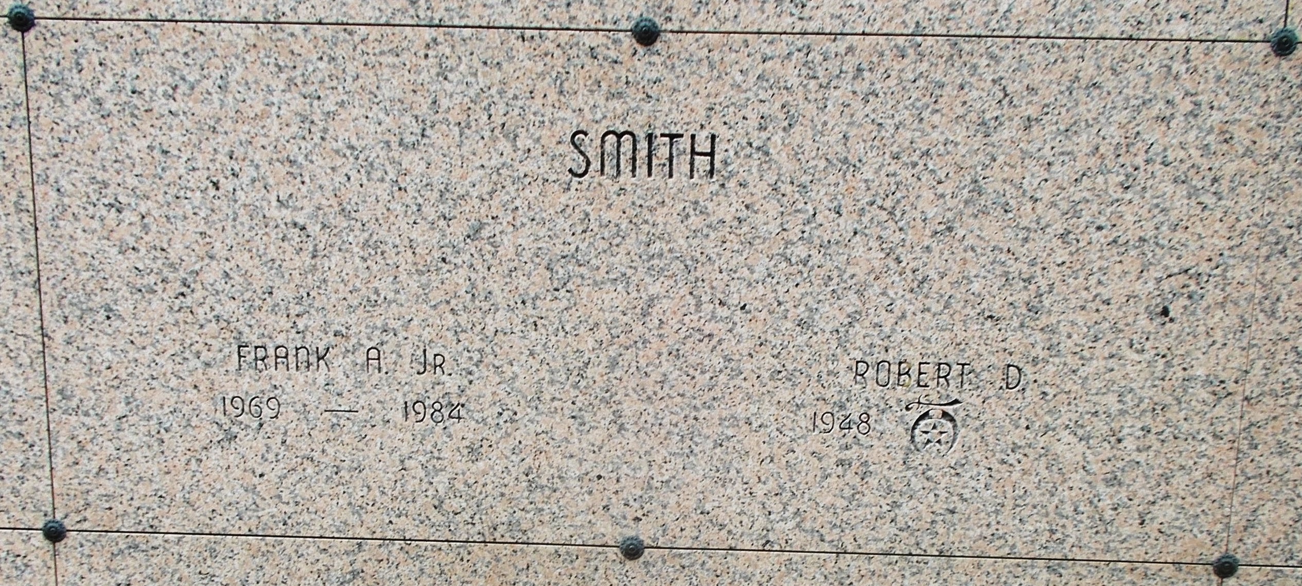 Frank A Smith, Jr