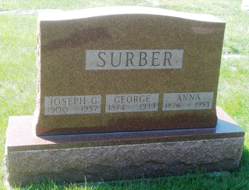 Joseph G Surber