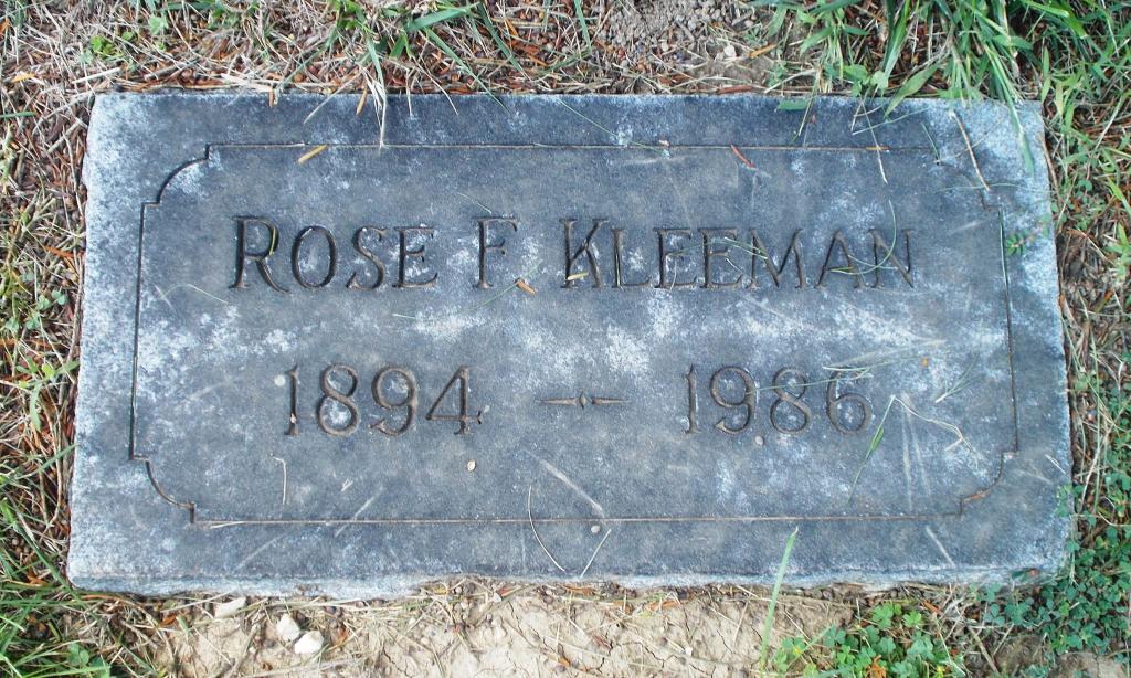 Rose F Kleeman