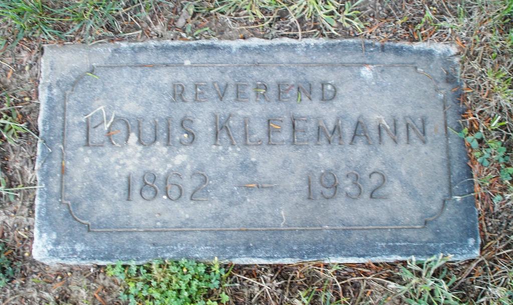 Rev Louis Kleemann