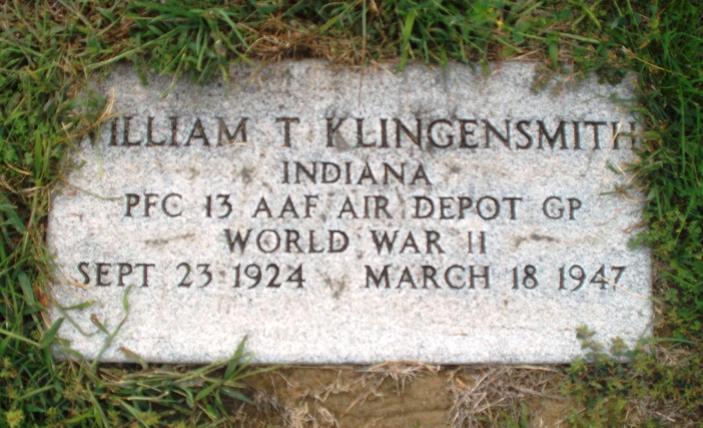 William T Klingensmith
