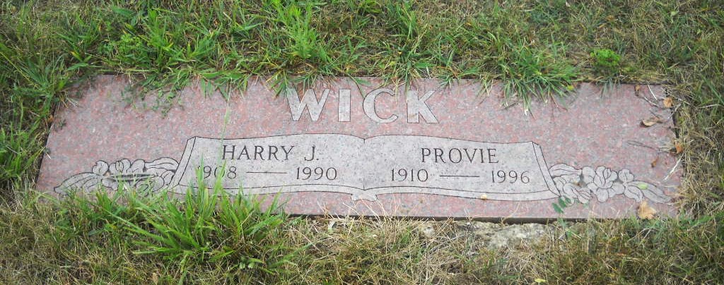 Harry J Wick