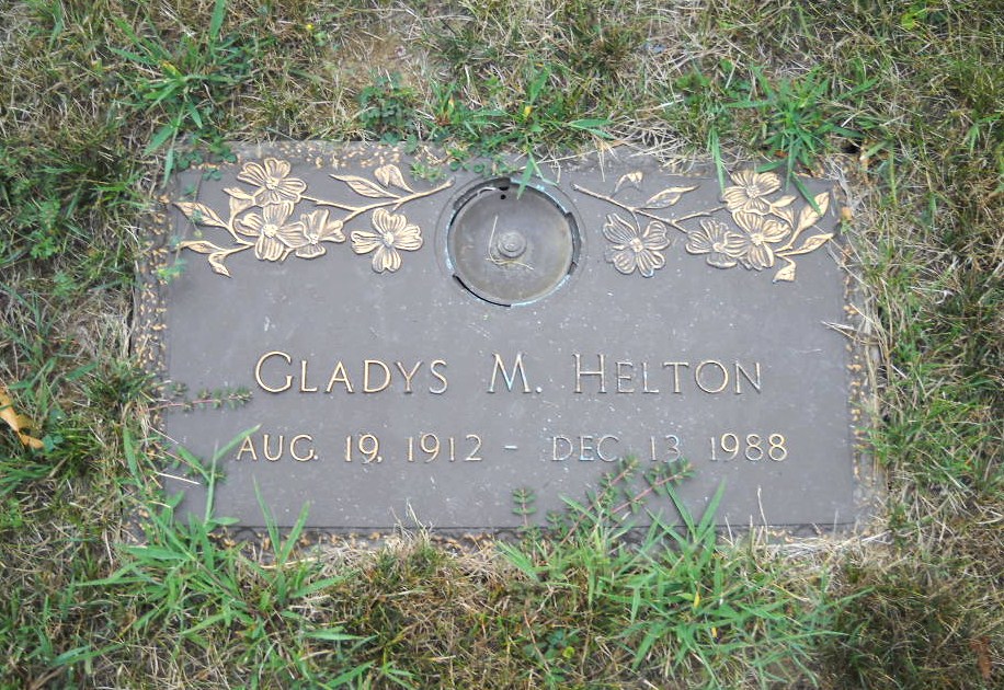 Gladys M Helton